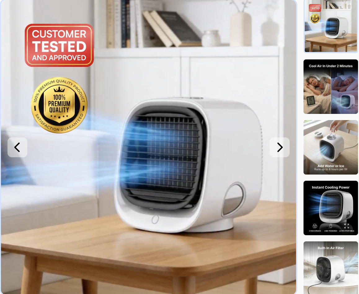 AiraBreeze portable air cooler